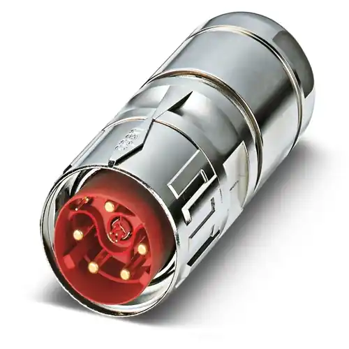 Stecker, M40, 13-polig, Crimpanschluss, SPEEDCON-Verriegelung, gerade, 1244862 Zertifiziert