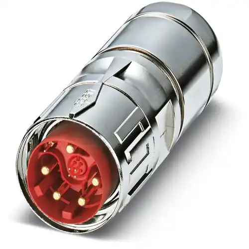 Billig Stecker, M40, 13-polig, Crimpanschluss, SPEEDCON-Verriegelung, gerade, 1244865