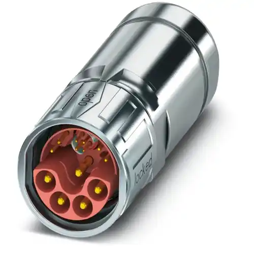 Stecker, M23, 13-polig, Crimpanschluss, SPEEDCON-Verriegelung, gerade, 1244425 Aktuell