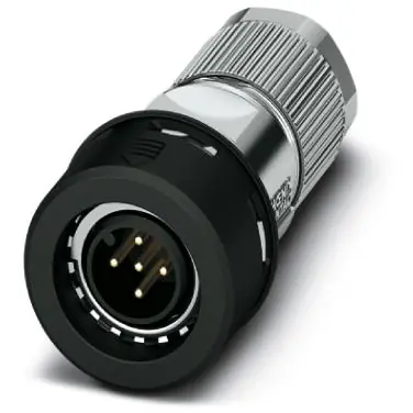 Stecker, M12, 5-polig, Crimpanschluss, Push-Pull, gerade, 1021815 Aktuell