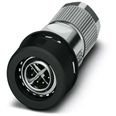 Stecker, M12, 8-polig, Crimpanschluss, Push-Pull, gerade, 1021783 Kracherpreis