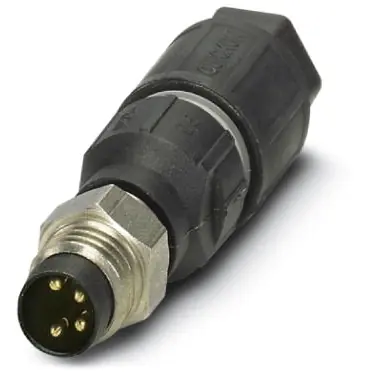 Stecker, M8, 4-polig, Schneidklemmanschluss, Schraubverriegelung, gerade, 1426315 Aktuell