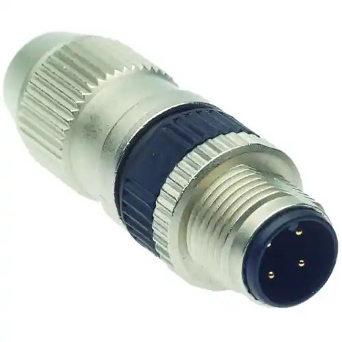 Stecker, M12, 4-polig, Schneidklemmanschluss, Schraubverriegelung, gerade, 21031111405 Nur Für Kurze Zeit