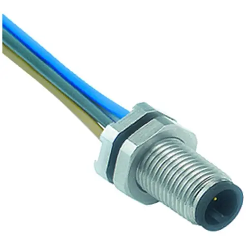 Einbaustecker, M5, 4-polig, Litzenanschluss, Schraubverriegelung, gerade, 09 3111 86 04 Jetzt Kaufen