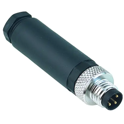 Jetzt Kaufen Stecker, M8, 4-polig, Schraubanschluss, Schraubverriegelung, gerade, 99 3383 100 04