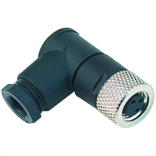 Kupplung, M8, 4-polig, Lötanschluss, Schraubverriegelung, abgewinkelt, 99 3378 00 04 Top-Seller