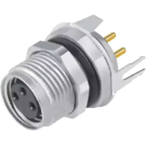 Direkt Vom Hersteller Einbaubuchse, M8, 4-polig, THT, Schraubverriegelung, gerade, 86 6618 1120 00004