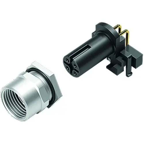 Einbaubuchse, M12, 5-polig, THR, Schraubverriegelung, abgewinkelt, 99 3442 202 05 Nur Für Kurze Zeit