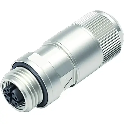 Kupplung, M12, 8-polig, Schraubanschluss, Schraubverriegelung, gerade, 99 3788 810 08 Highlight