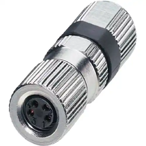 Kupplung, M8, 3-polig, Schraubverriegelung, gerade, 1506778 Must-Have