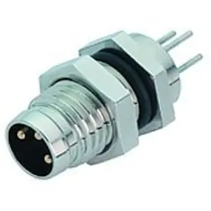 Einbaustecker, M8, 8-polig, THT, Schraubverriegelung, gerade, 09 3487 81 08 Versand Am Gleichen Tag