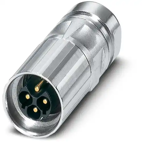 Stecker, M17, 4-polig, Crimpanschluss, Schraubverriegelung, gerade, 1245220 Letzte Chance