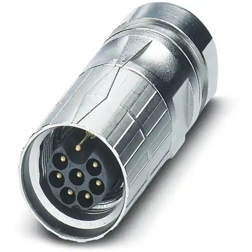 Meistverkauft Stecker, M17, 8-polig, Crimpanschluss, SPEEDCON-Verriegelung, gerade, 1245239