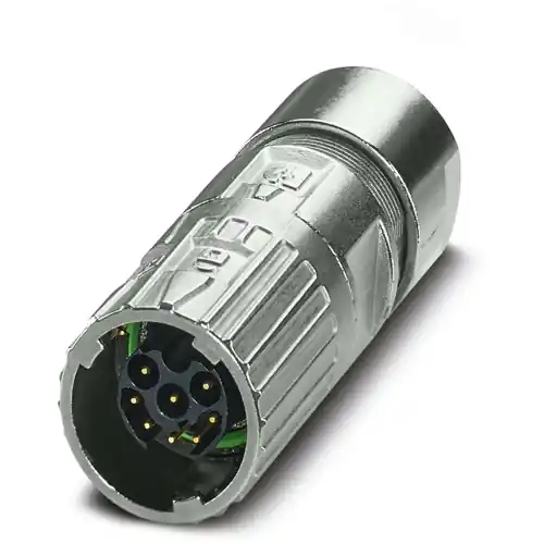 Stecker, M17, 8-polig, Crimpanschluss, ONECLICK-Schnellverriegelung, gerade, 1629014 Super-Preis