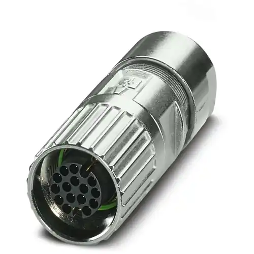 Stecker, M17, 17-polig, Crimpanschluss, Schraubverriegelung, gerade, 1629050 Gratis Versand