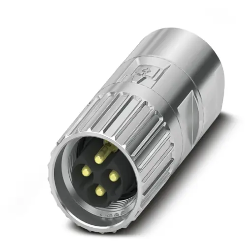 Stecker, M17, 4-polig, Crimpanschluss, Schraubverriegelung, gerade, 1629045 Expressversand