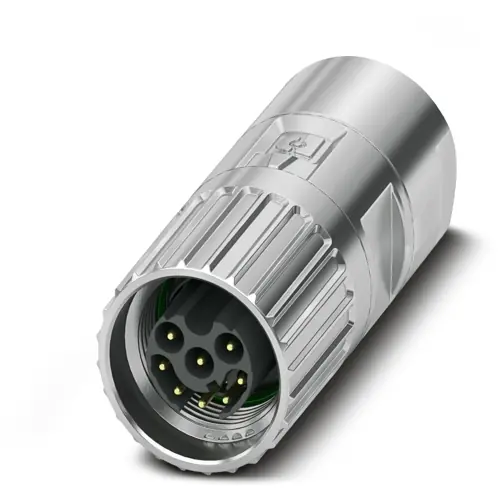 Stecker, M17, 8-polig, Crimpanschluss, Schraubverriegelung, gerade, 1629057 Highlight