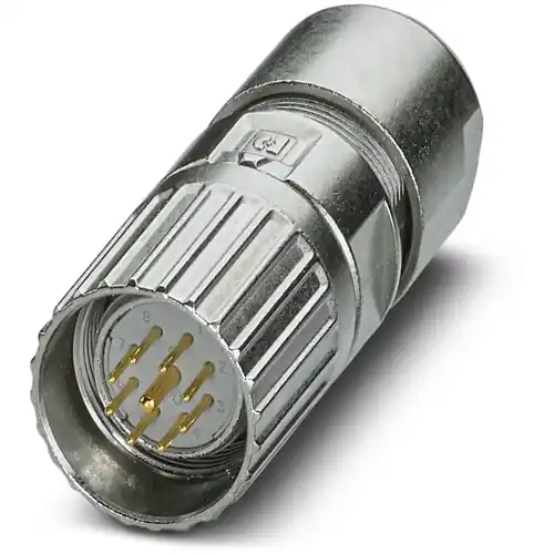 Jetzt Kaufen Stecker, M23, 9-polig, Crimpanschluss, Schraubverriegelung, gerade, 1629216