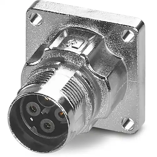 Aufbaubuchse, M17, 4-polig, Crimpanschluss, Standard-/ONECLICK-Schnellverriegelung, gerade, 1069500 Schneller Versand