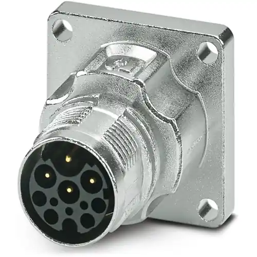 Aufbaustecker, M17, 9-polig, Crimpanschluss, Standard-/ONECLICK-Schnellverriegelung, gerade, 1628906 Sichere Zahlung