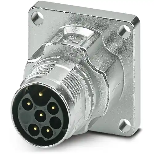 Finale Aktion Aufbaustecker, M17, 6-polig, Crimpanschluss, Standard-/ONECLICK-Schnellverriegelung, gerade, 1628918