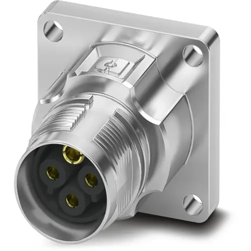 Sonderangebot Aufbaubuchse, M17, 4-polig, Crimpanschluss, Standard-/ONECLICK-Schnellverriegelung, gerade, 1628921