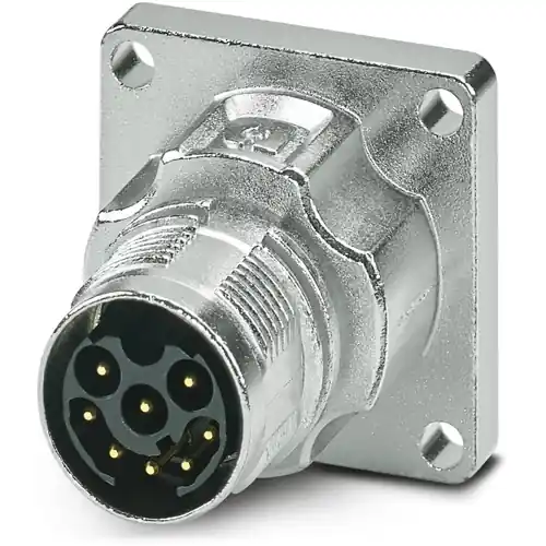 Aufbaustecker, M17, 8-polig, Crimpanschluss, Standard-/ONECLICK-Schnellverriegelung, gerade, 1628930 Top-Seller