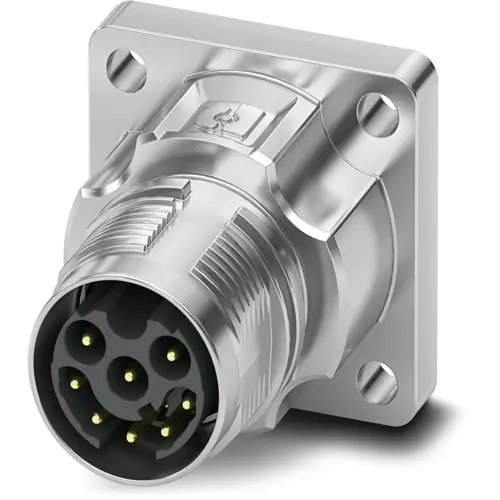 Aufbaustecker, M17, 8-polig, Crimpanschluss, Standard-/ONECLICK-Schnellverriegelung, gerade, 1628932 Sichere Zahlung