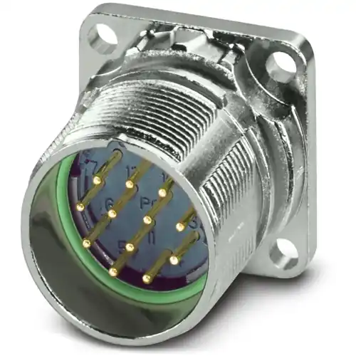 Top-Preis Aufbaustecker, M23, 12-polig, Crimpanschluss, Standard-/ONECLICK-Schnellverriegelung, gerade, 1329289