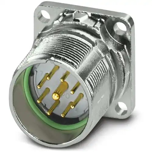 Aufbaustecker, M23, 9-polig, Lötanschluss, Standard-/ONECLICK-Schnellverriegelung, gerade, 1339323 Kostenloser Rückversand