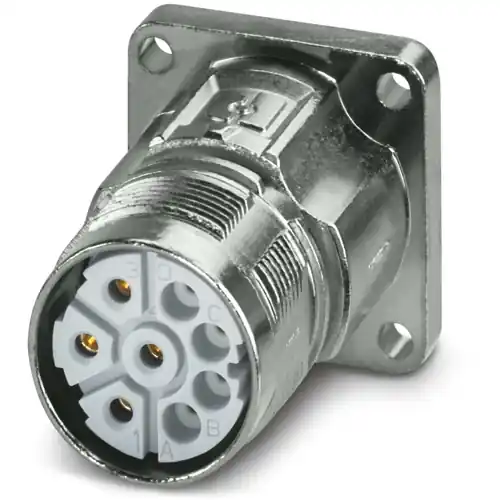 Mega-Angebot Aufbaubuchse, M23, 8-polig, Crimpanschluss, Standard-/ONECLICK-Schnellverriegelung, gerade, 1628831