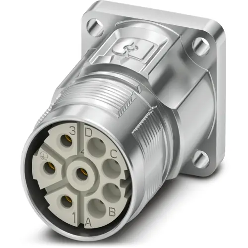 Bestpreis Aufbaubuchse, M23, 8-polig, Crimpanschluss, Standard-/ONECLICK-Schnellverriegelung, gerade, 1628833