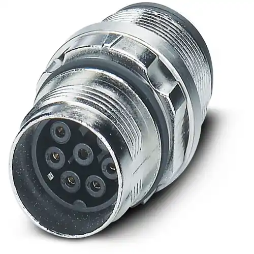 Einbaustecker, M17, 8-polig, Crimpanschluss, Standard-/SPEEDCON-Verriegelung, gerade, 1242793 Billig