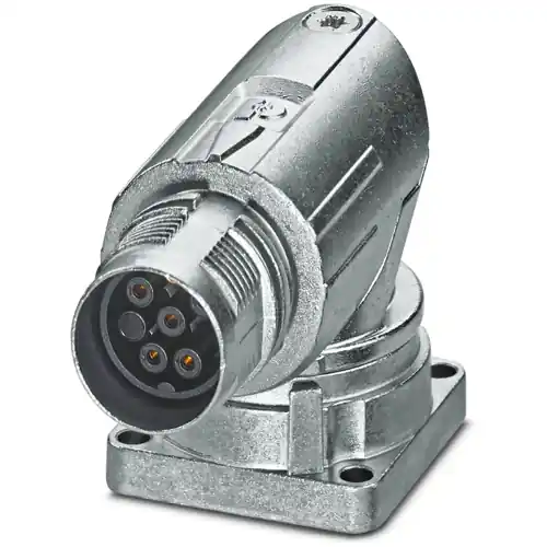 Versand Am Gleichen Tag Aufbaubuchse, M17, 6-polig, Crimpanschluss, Standard-/ONECLICK-Schnellverriegelung, abgewinkelt, 1628514