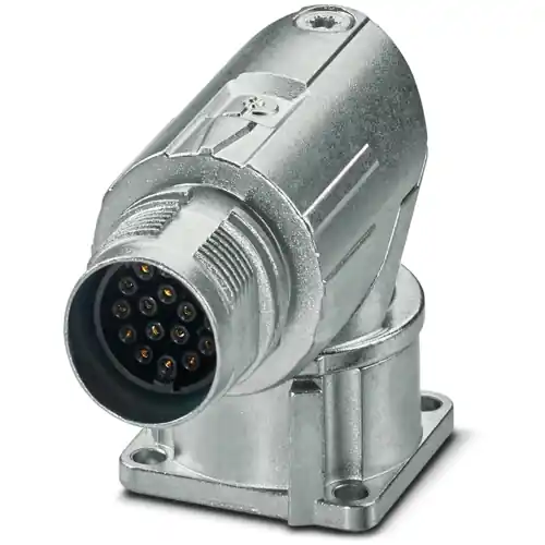 Online Kaufen Aufbaubuchse, M17, 17-polig, Crimpanschluss, Standard-/ONECLICK-Schnellverriegelung, abgewinkelt, 1628522