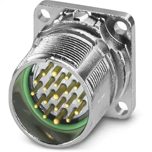 Super-Preis Aufbaustecker, M23, 19-polig, Lötanschluss, Standard-/ONECLICK-Schnellverriegelung, gerade, 1339340