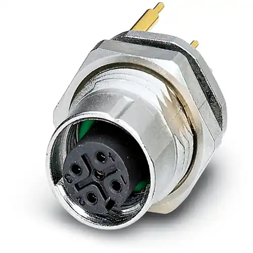 Garantierte Lieferung Einbaubuchse, M12, 5-polig, Lötstifte, SPEEDCON-Verriegelung, gerade, 1240062