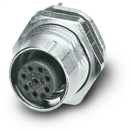 Einbaubuchse, M12, 8-polig, Lötstifte, SPEEDCON-Verriegelung, gerade, 1240035 Angebot