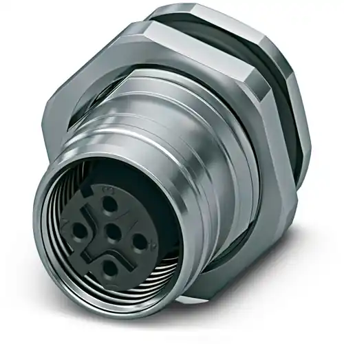 Mega-Angebot Einbaubuchse, M12, 4-polig, Lötanschluss, Push-Pull, gerade, 1238102