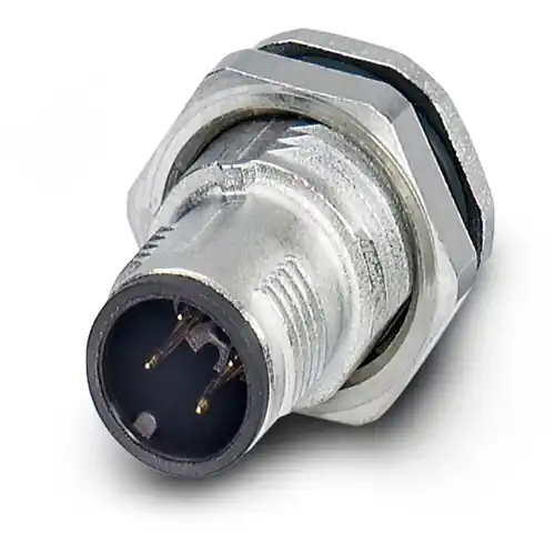 Sonderangebot Einbaustecker, M12, 4-polig, Lötstifte, SPEEDCON-Verriegelung, gerade, 1239285