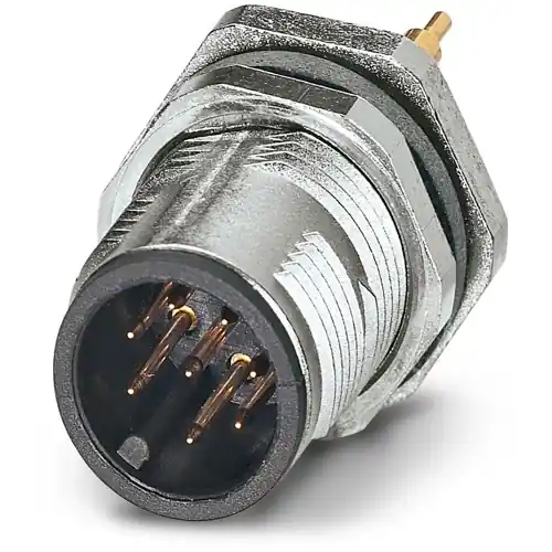 Einbaustecker, M12, 8-polig, Lötstifte, SPEEDCON-Verriegelung, gerade, 1240024 Online Kaufen
