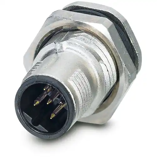Kostenfreie Lieferung Einbaustecker, M12, 5-polig, Lötstifte, SPEEDCON-Verriegelung, gerade, 1240028