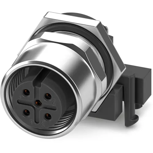 Einbaubuchse, M12, 5-polig, Lötstifte, gerade, 1396608 Online Kaufen