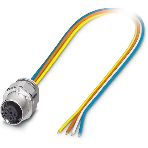 Direkt Vom Hersteller Einbaubuchse, M12, 4-polig, Litzenanschluss, SPEEDCON-Verriegelung, gerade, 1239950