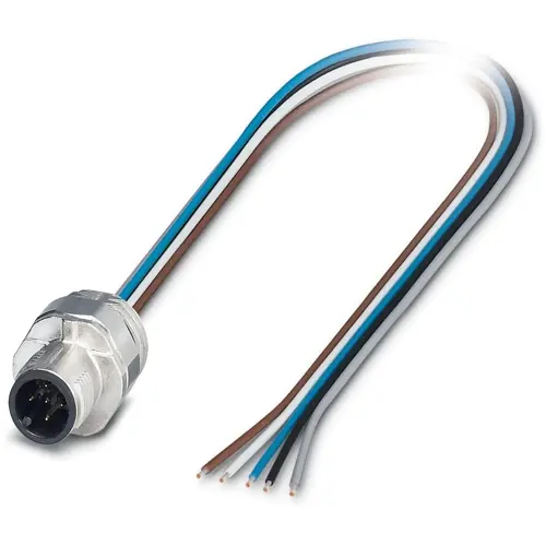 Top-Angebot Einbaustecker, M12, 5-polig, Litzenanschluss, SPEEDCON-Verriegelung, gerade, 1239877