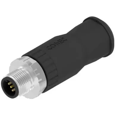 Stecker, M12, 5-polig, Schraubanschluss, Schraubverriegelung, gerade, 43-00102 Direkt Vom Hersteller