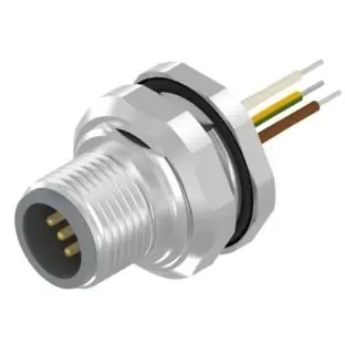 Stecker, M12, 5-polig, Schraubverriegelung, gerade, 43-01013 Sichere Zahlung