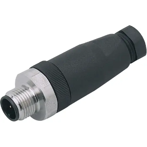 Stecker, M12, 4-polig, Schraubanschluss, gerade, E30019 Wochenendangebot