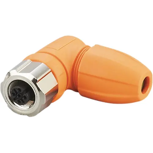 Super-Preis Kupplung, M12, 5-polig, Schraubanschluss, abgewinkelt, EVC815