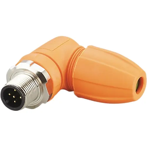 Nur Für Kurze Zeit Stecker, M12, 5-polig, Schraubanschluss, abgewinkelt, EVC817